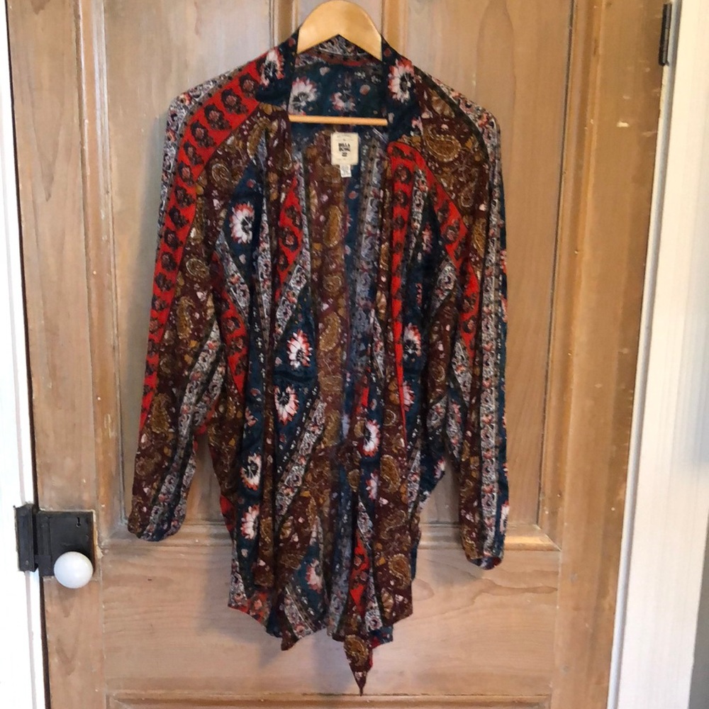 Billabong boho cardigan